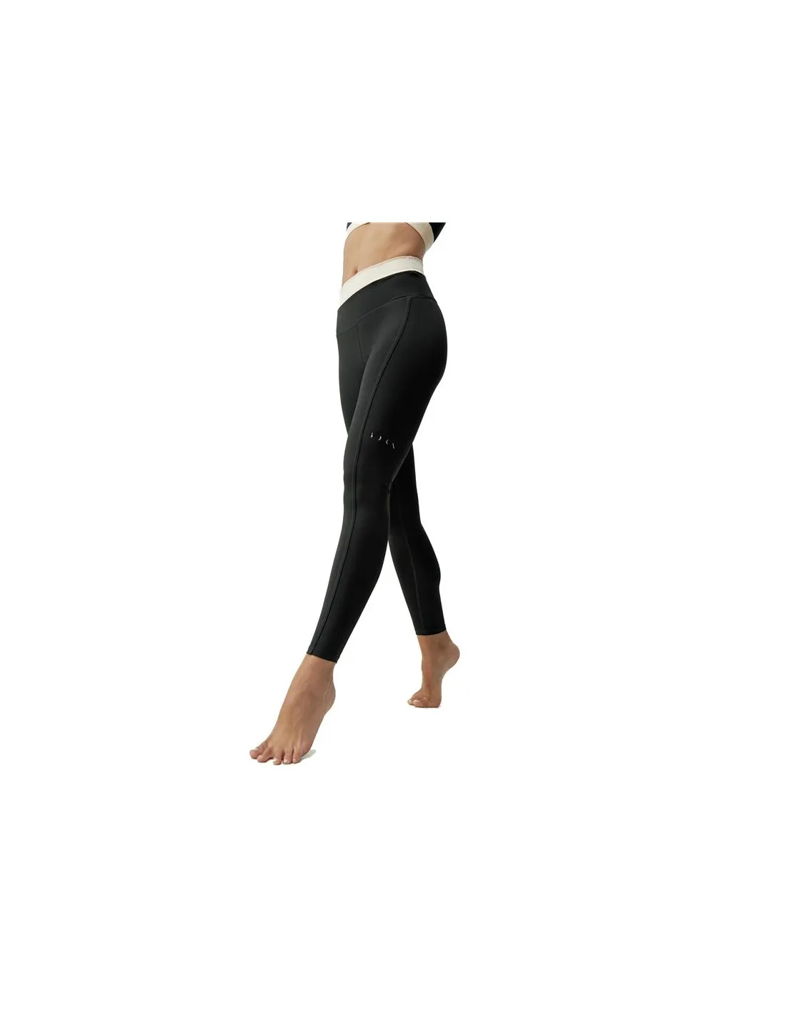 Mallas Born Living Yoga Fiorella Black/Tapioca Mujer