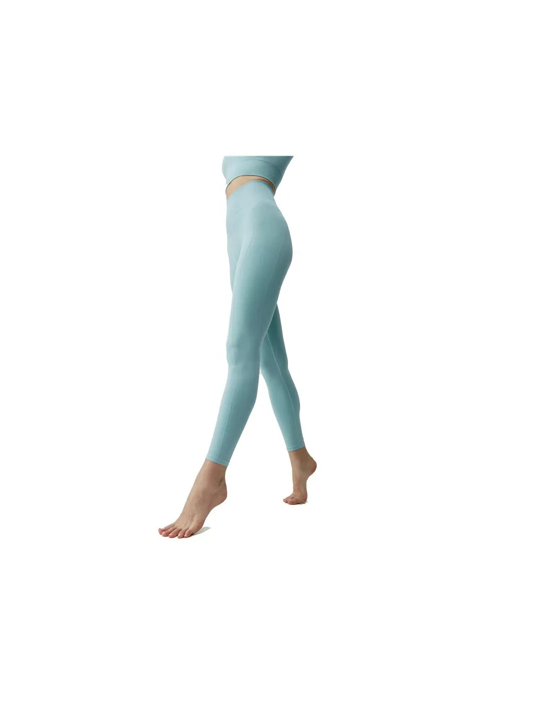 Mallas Born Living Yoga Keila Eucalipto Mujer