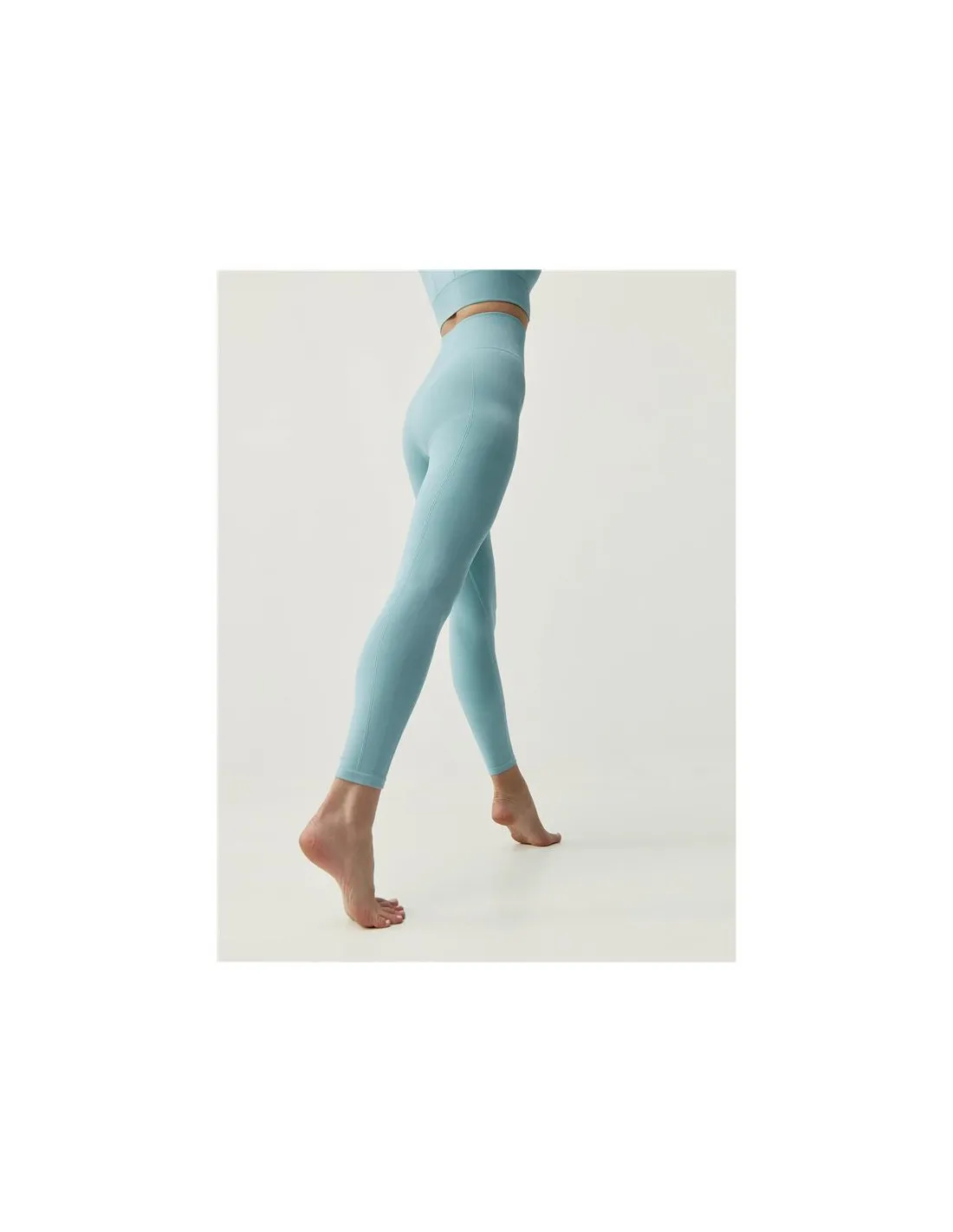 Mallas Born Living Yoga Keila Eucalipto Mujer