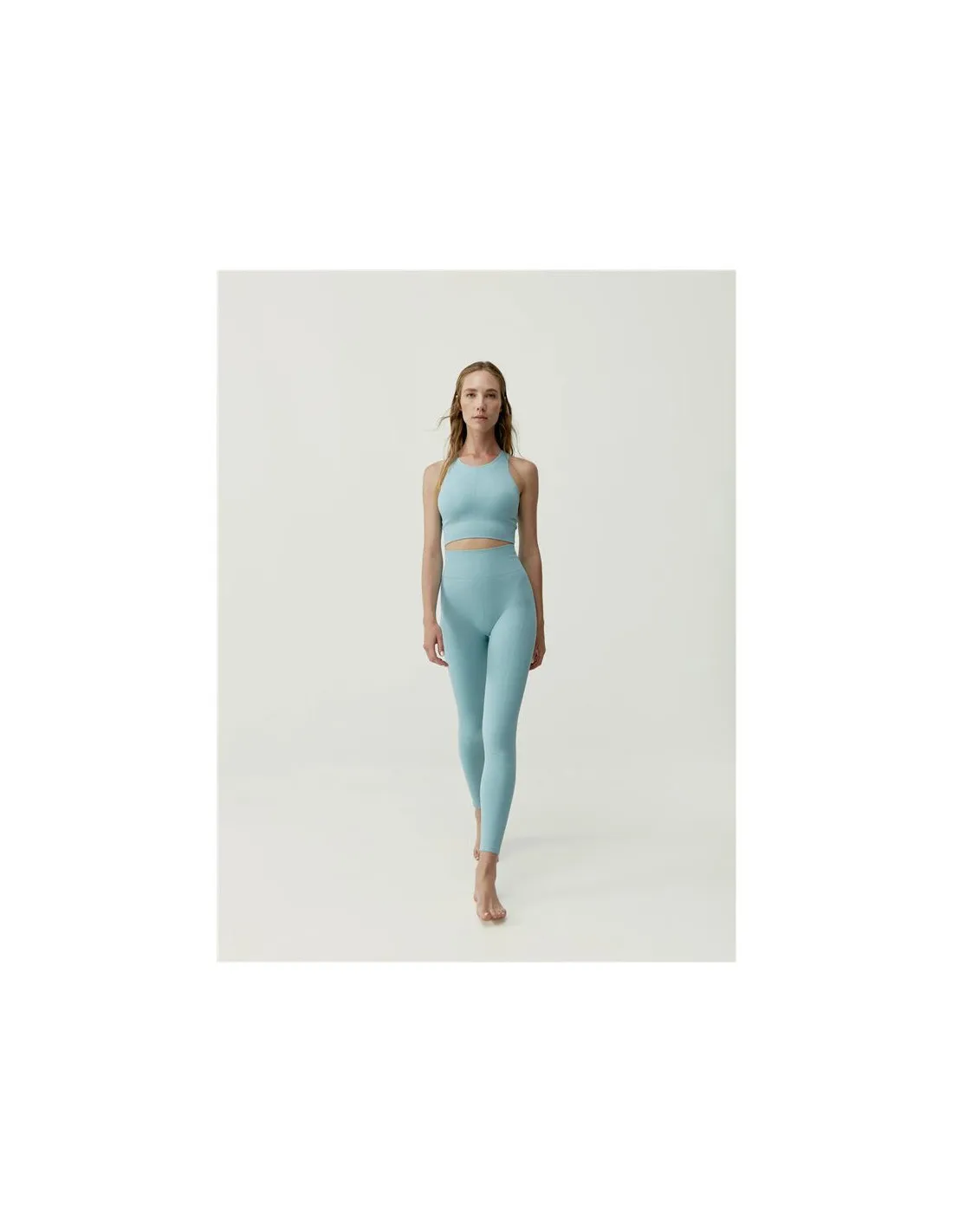 Mallas Born Living Yoga Keila Eucalipto Mujer