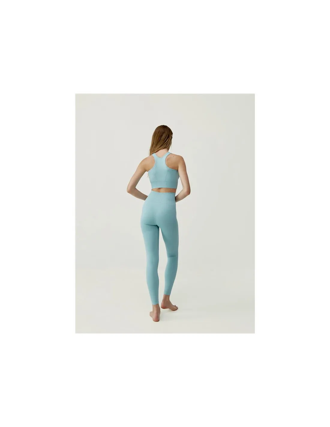 Mallas Born Living Yoga Keila Eucalipto Mujer