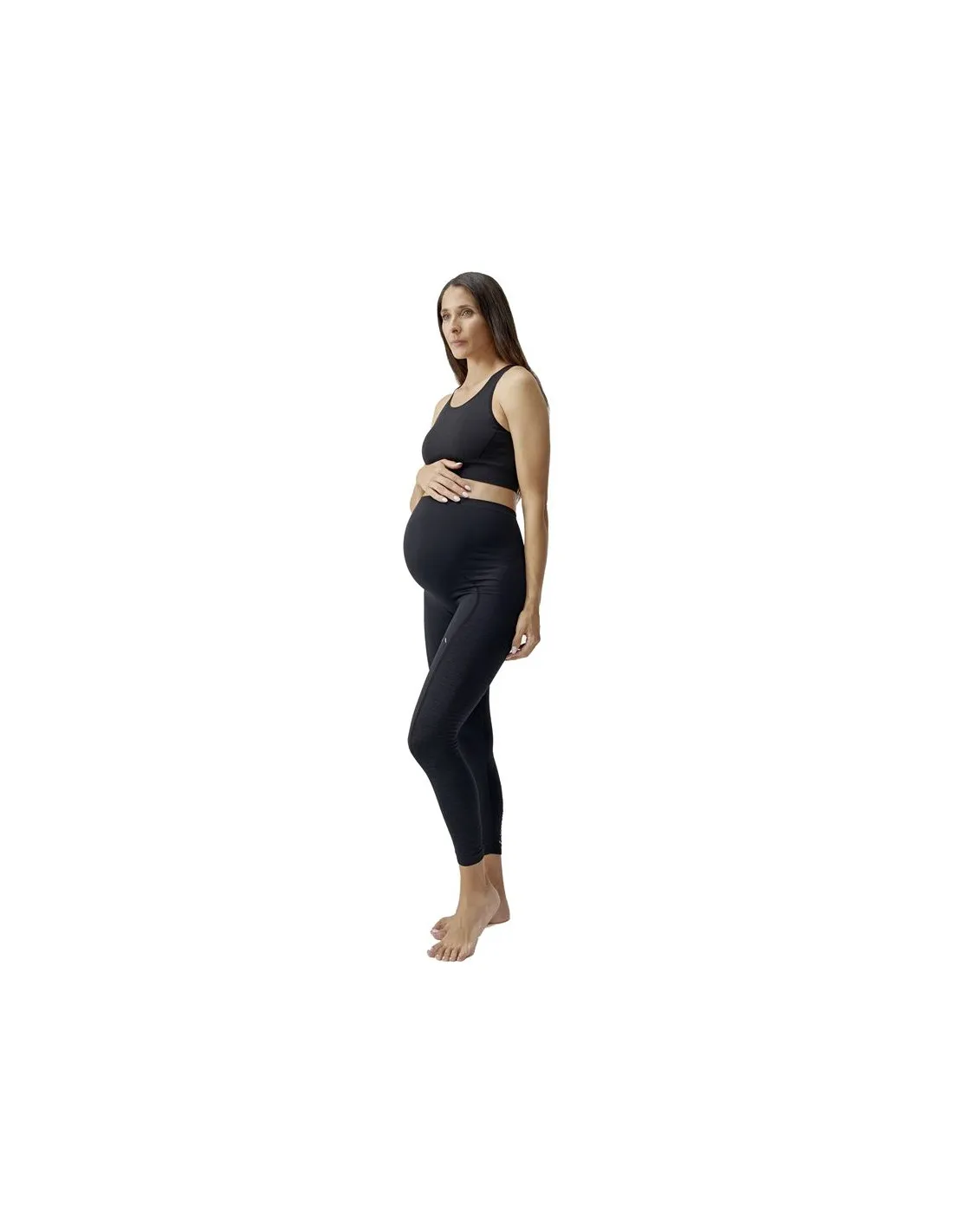 Mallas Born Living Yoga Mum Black Mujer