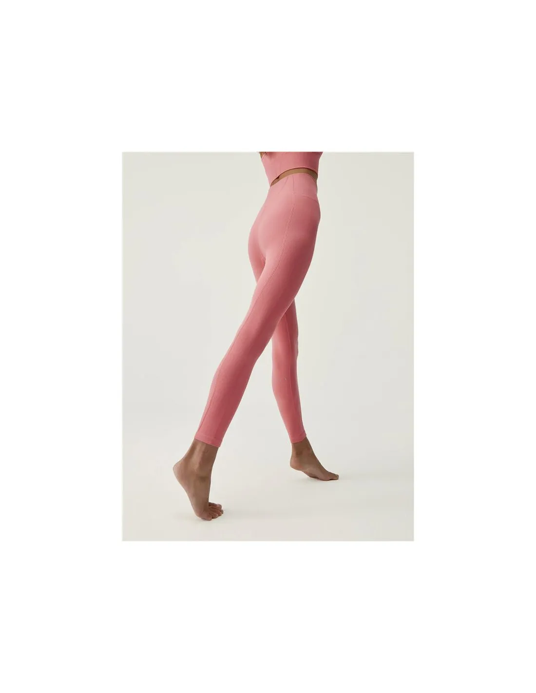 Mallas Born Living Yoga Selene Pink Peach Mujer
