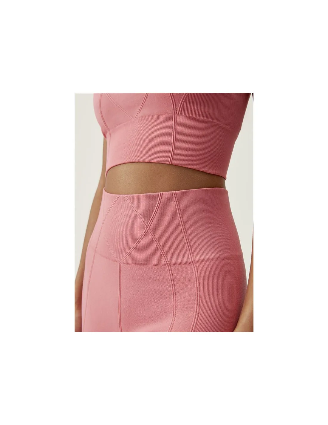 Mallas Born Living Yoga Selene Pink Peach Mujer