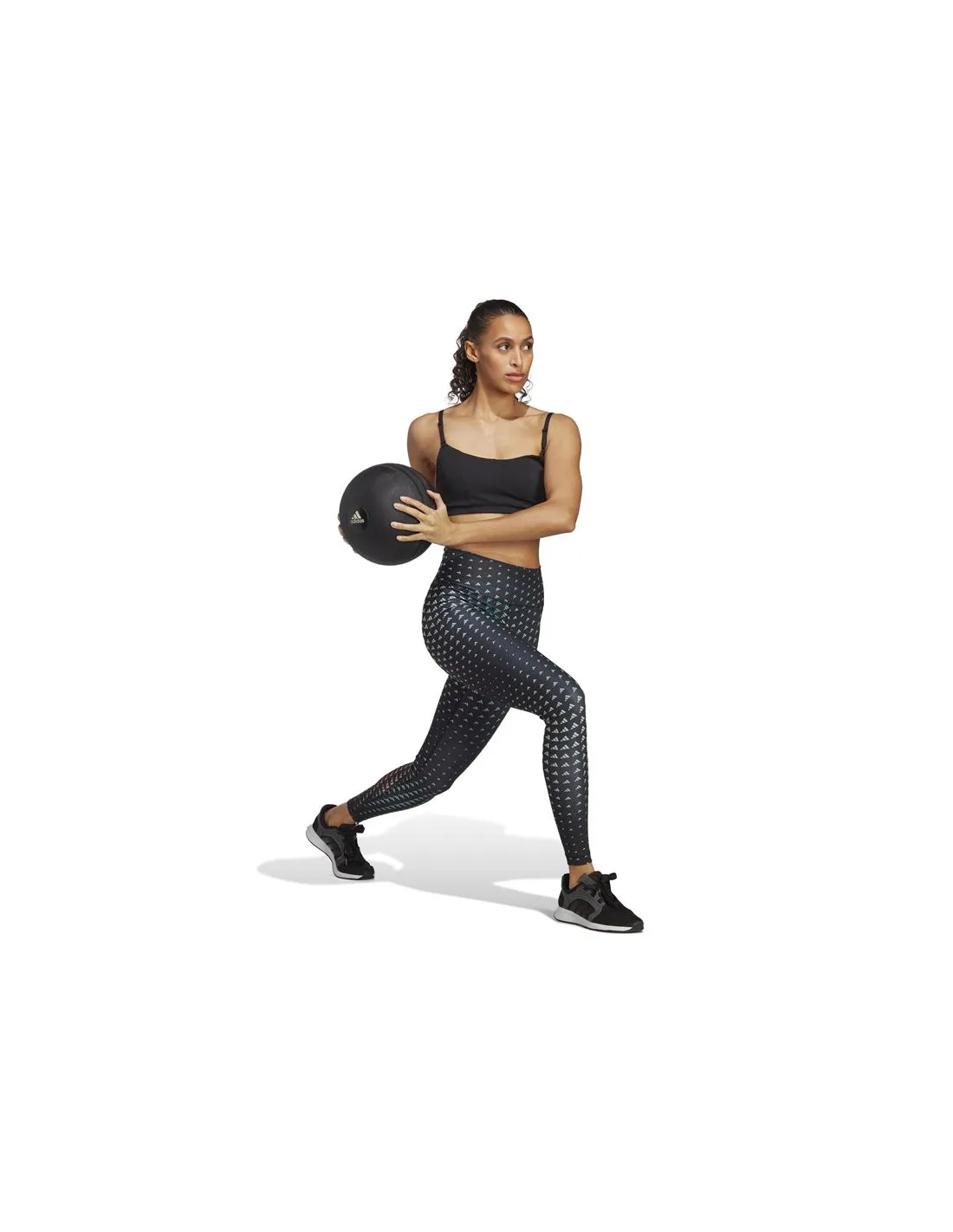 Mallas de Fitness adidas Te Brnd Love T Mujer