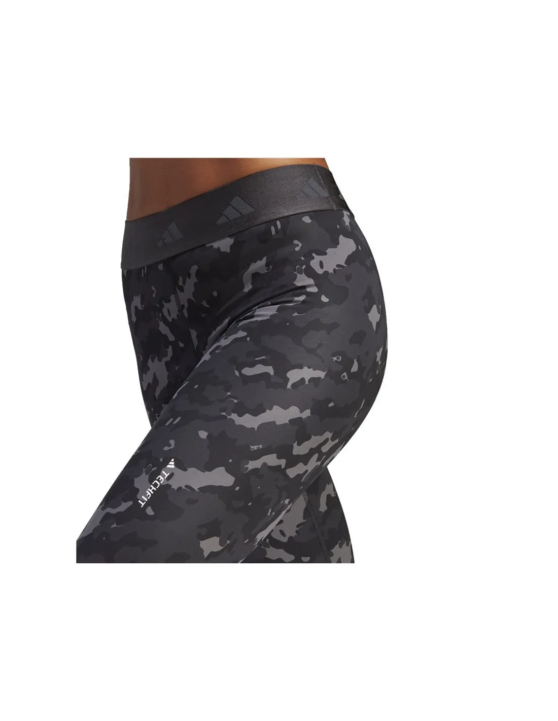 Mallas de Fitness adidas Tf Camo 7/8 Mujer