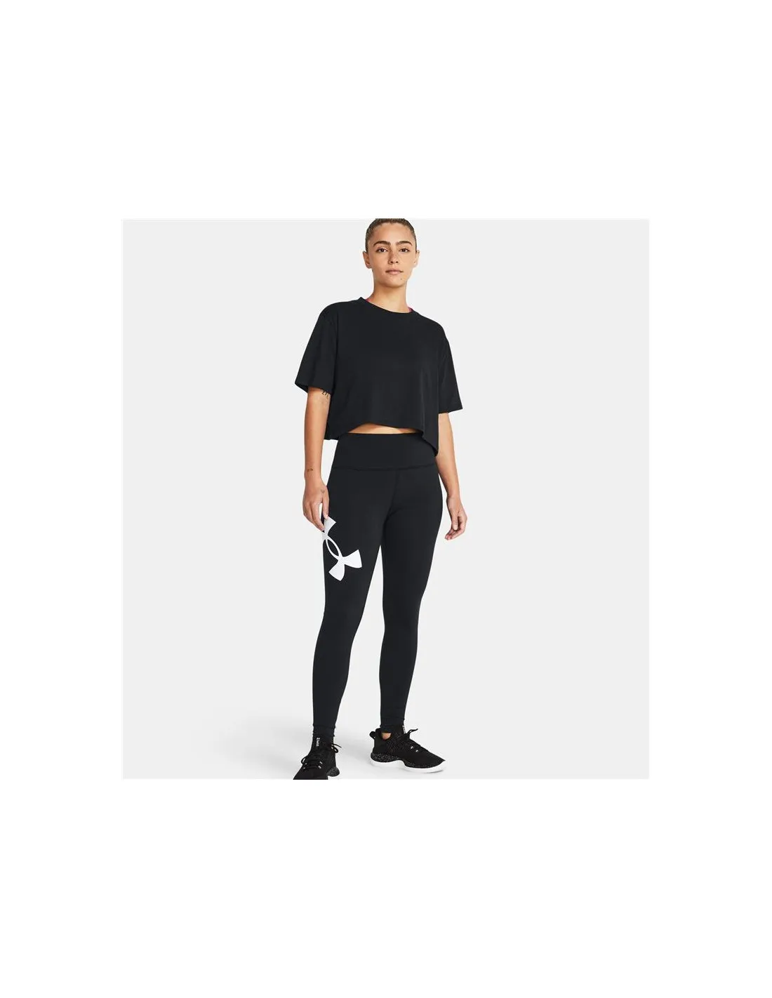 Mallas de Fitness Under Armour Campus Mujer Negro