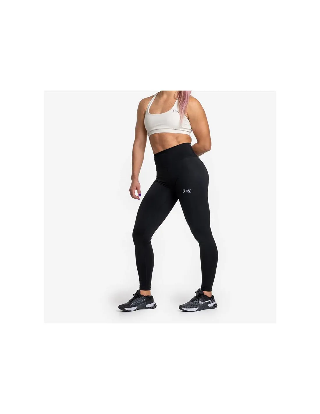 Mallas Deportivas Piscil Core Mujer Negro