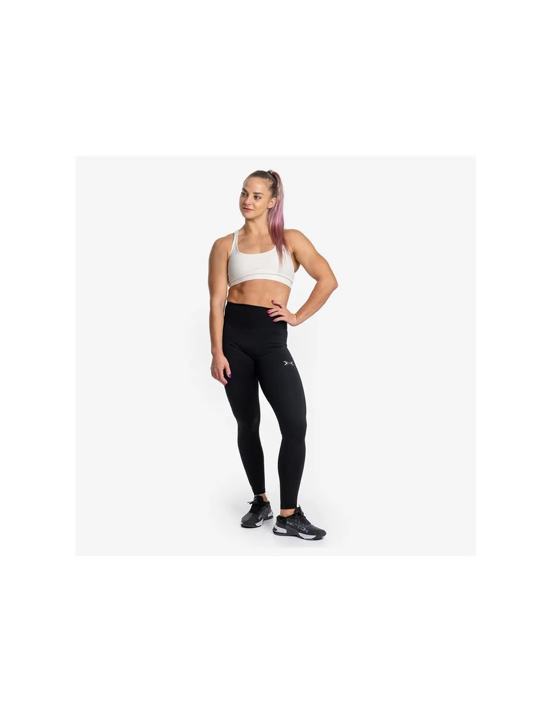 Mallas Deportivas Piscil Core Mujer Negro