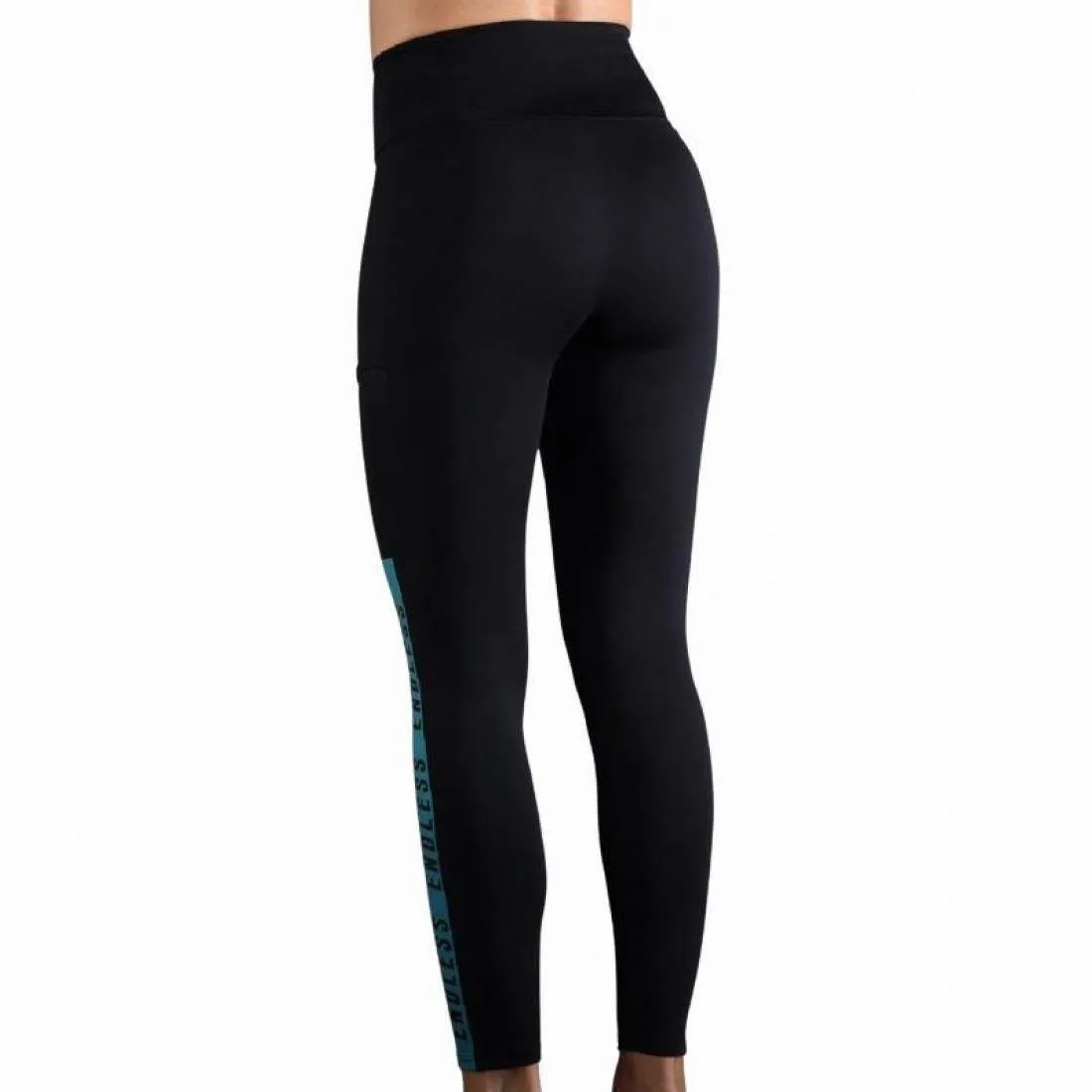 Mallas Endless Syncro Negro Petroleo | Endless