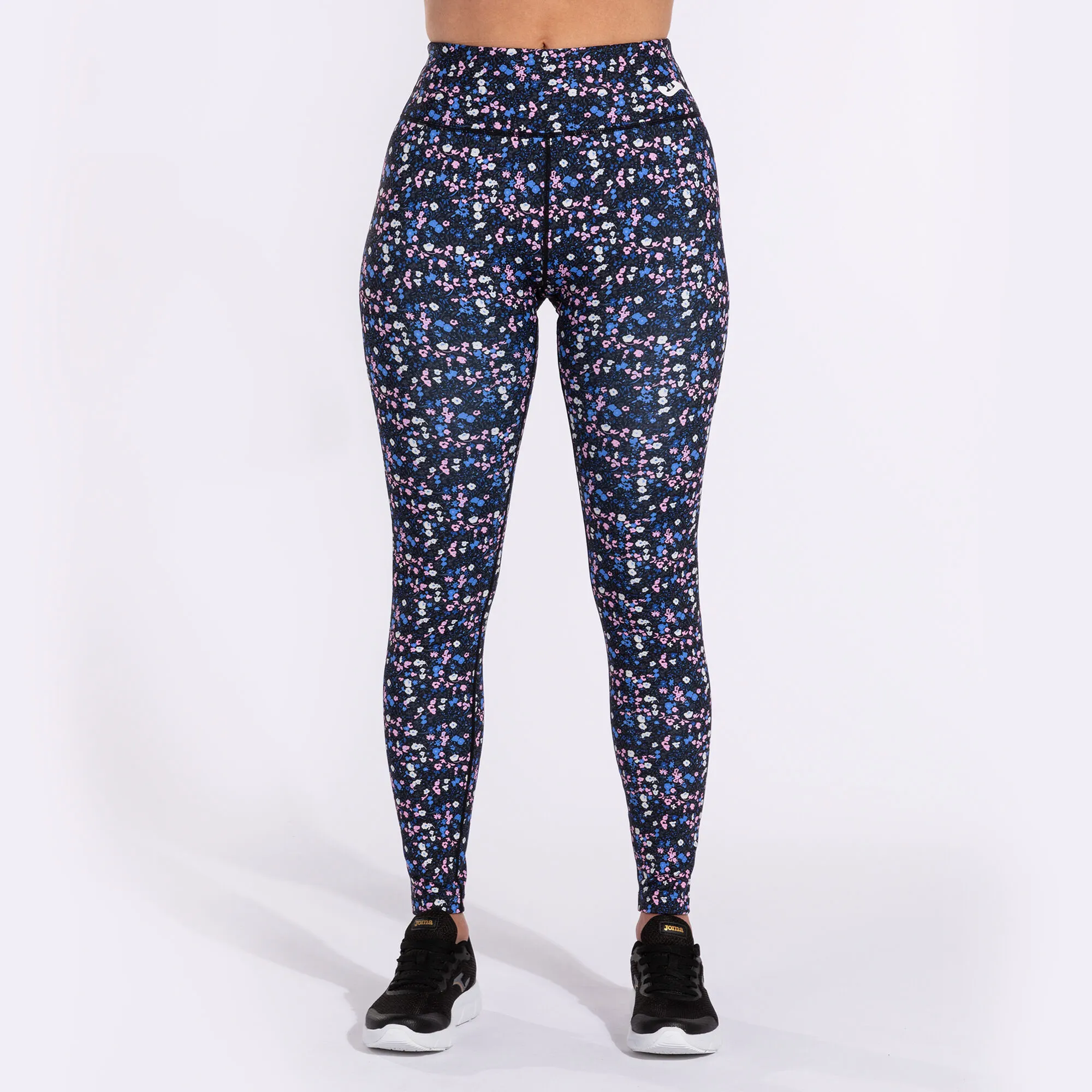 Mallas largas mujer Daphne negro rosa azul