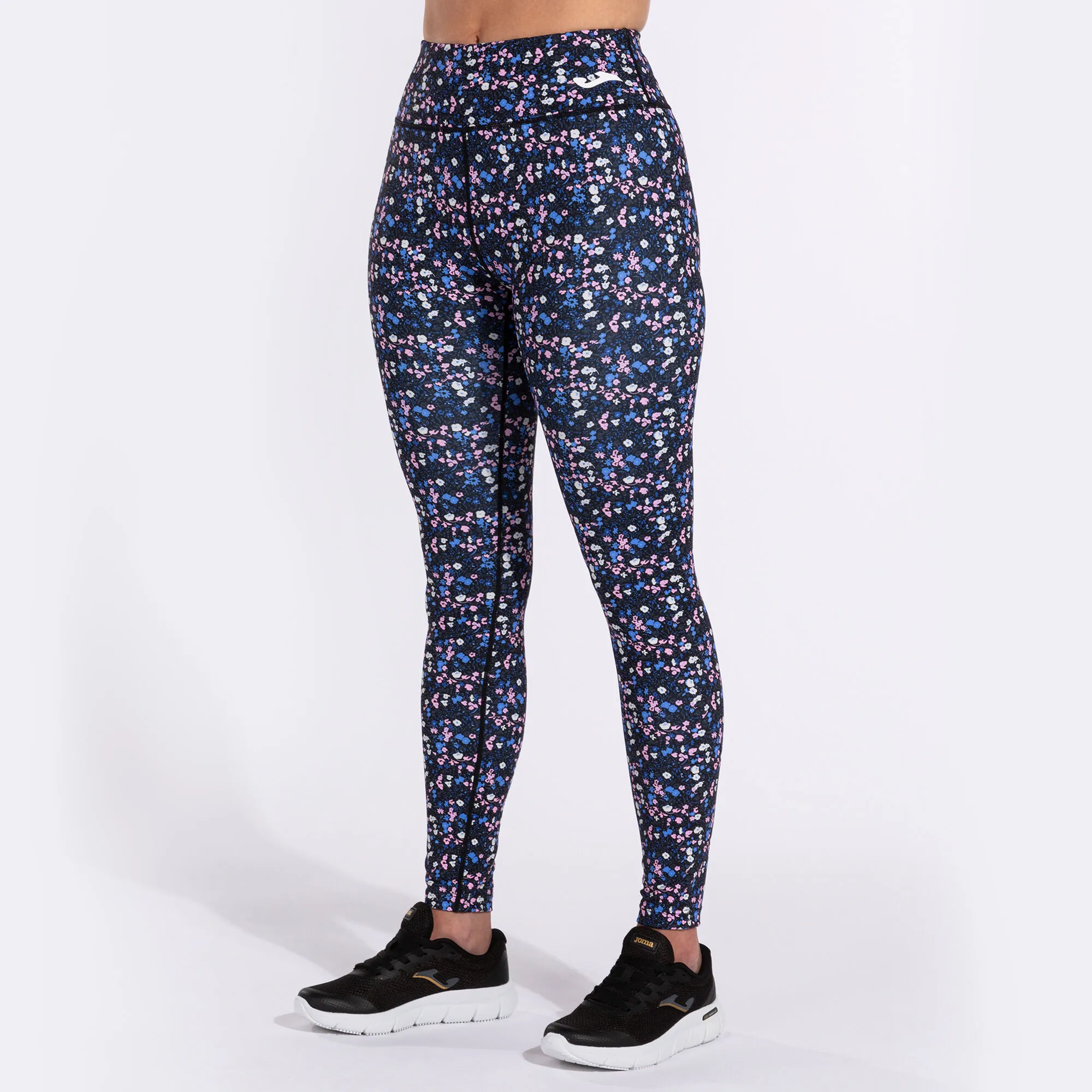 Mallas largas mujer Daphne negro rosa azul