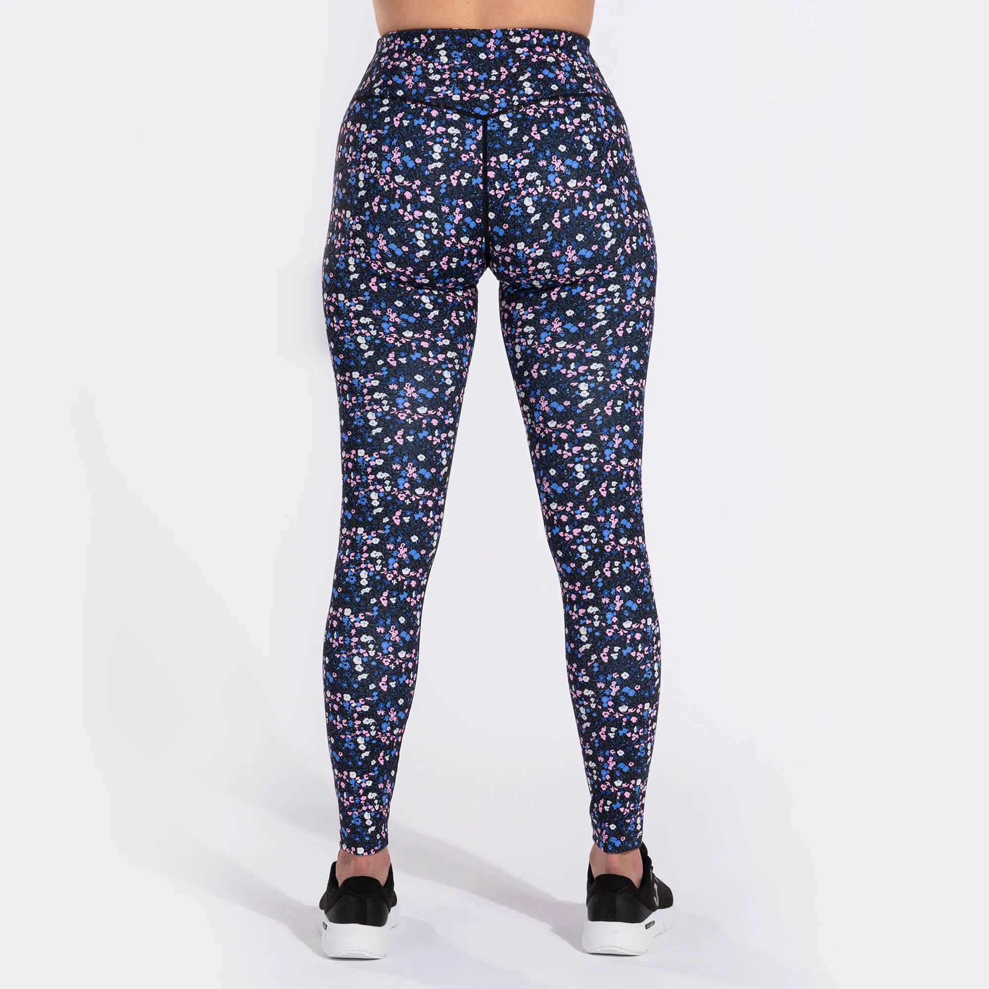 Mallas largas mujer Daphne negro rosa azul