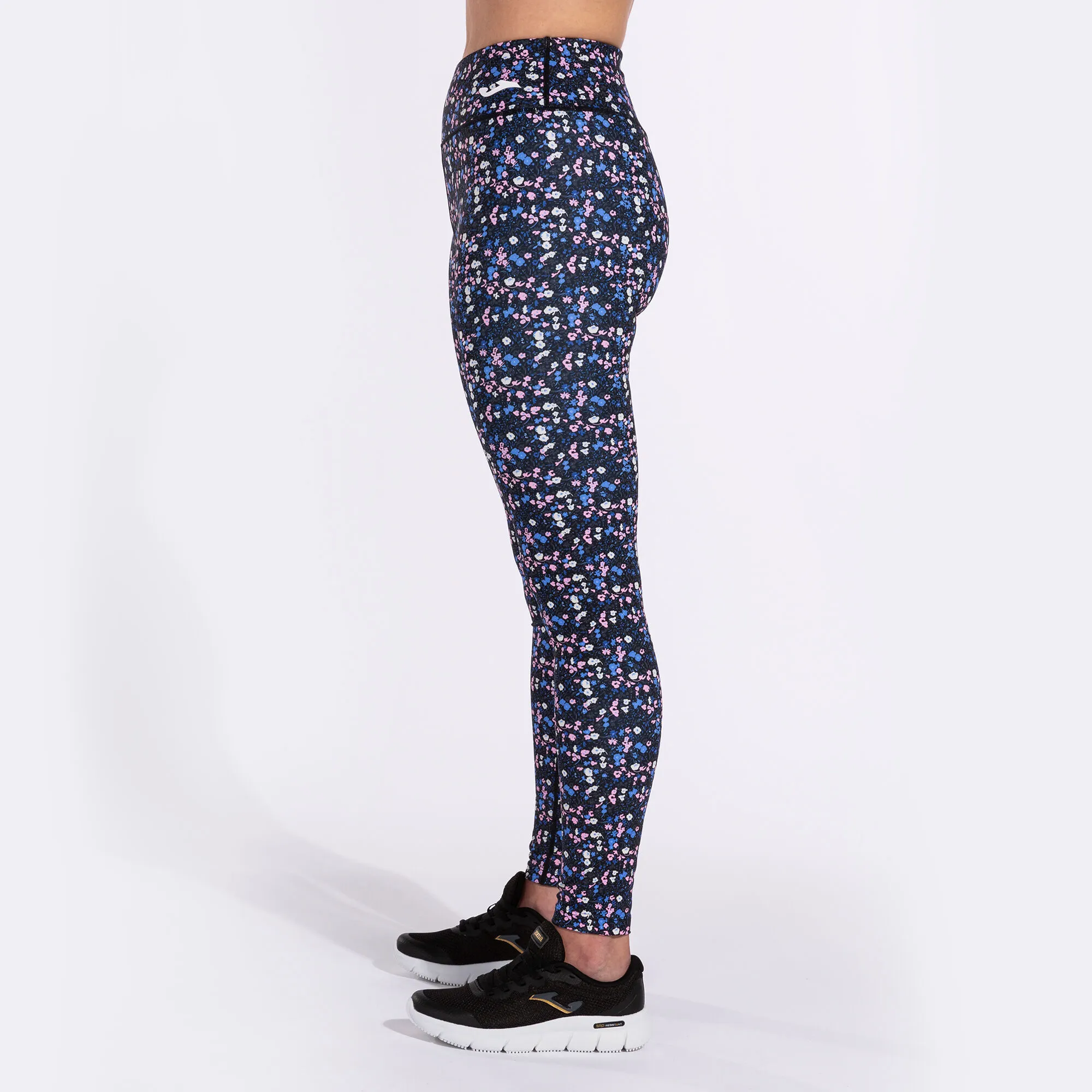Mallas largas mujer Daphne negro rosa azul