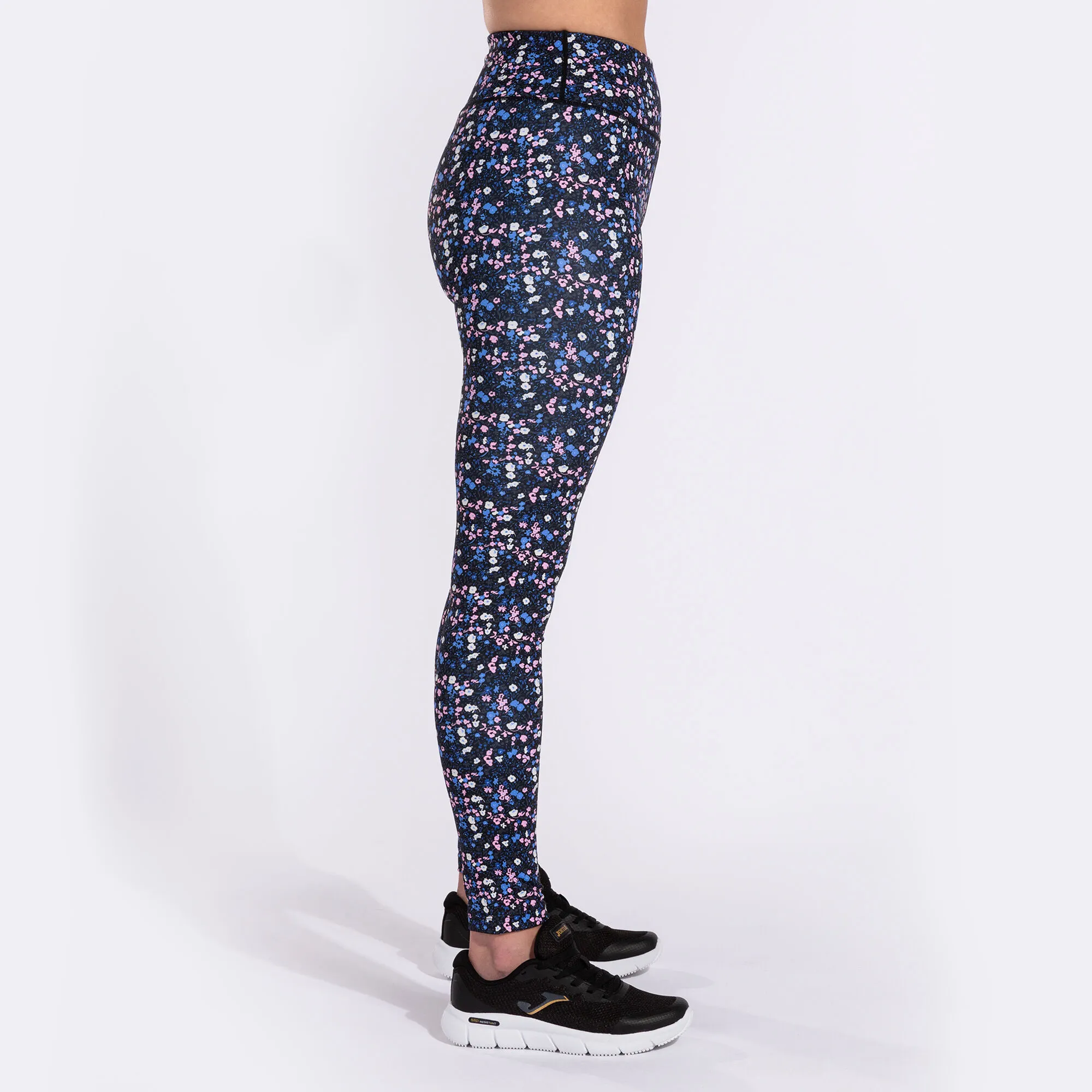 Mallas largas mujer Daphne negro rosa azul