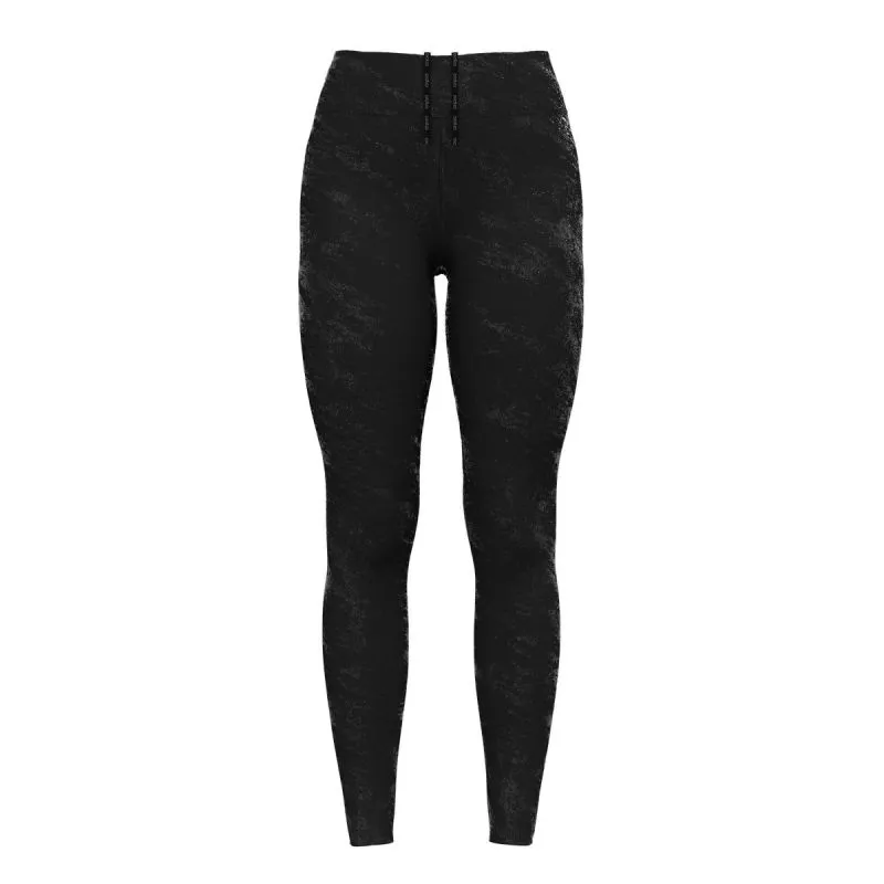 Mallas mujer Odlo Mallas ZEROWEIGHT PRINT REFLECTIVE (negro)