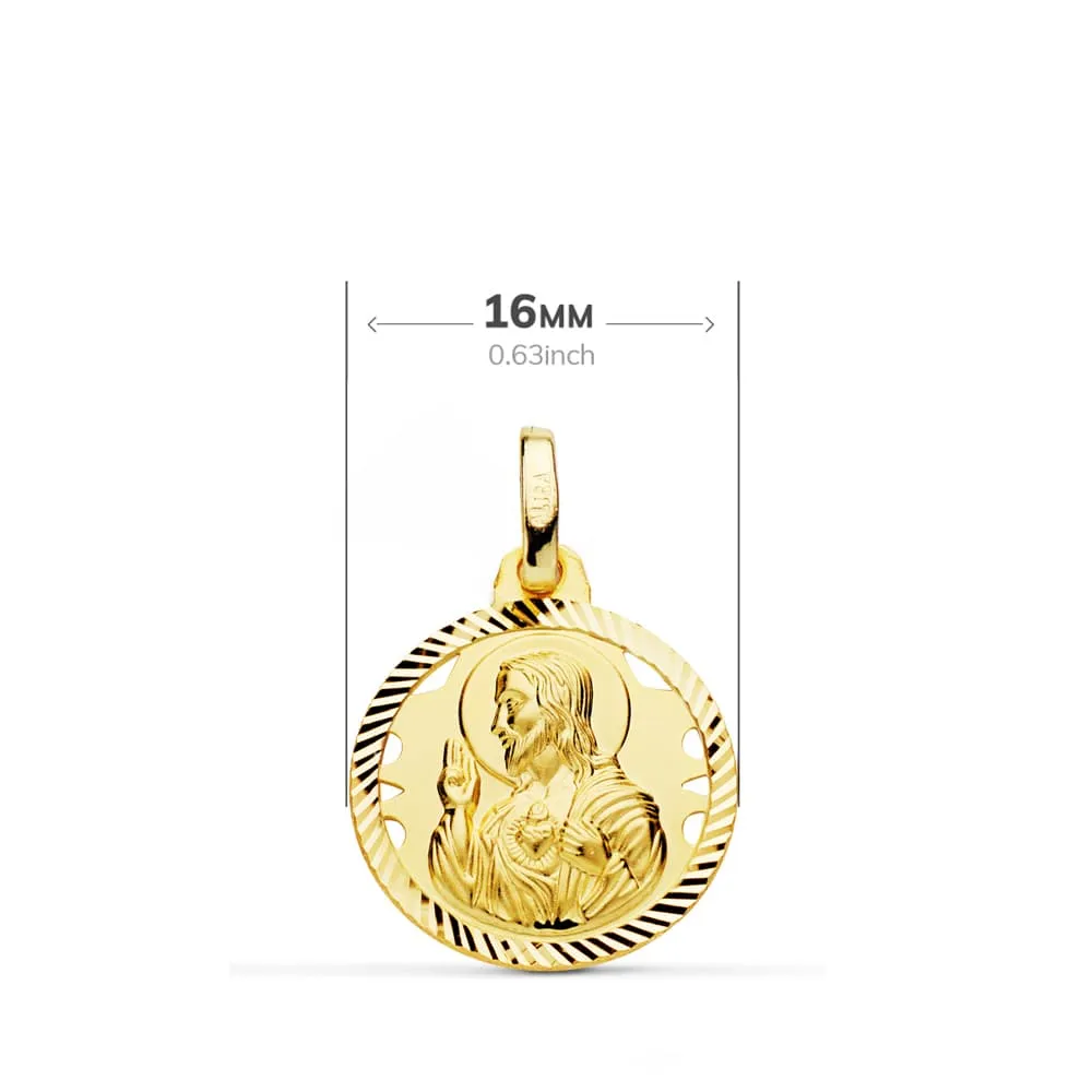 Medalla Escapulario Oro