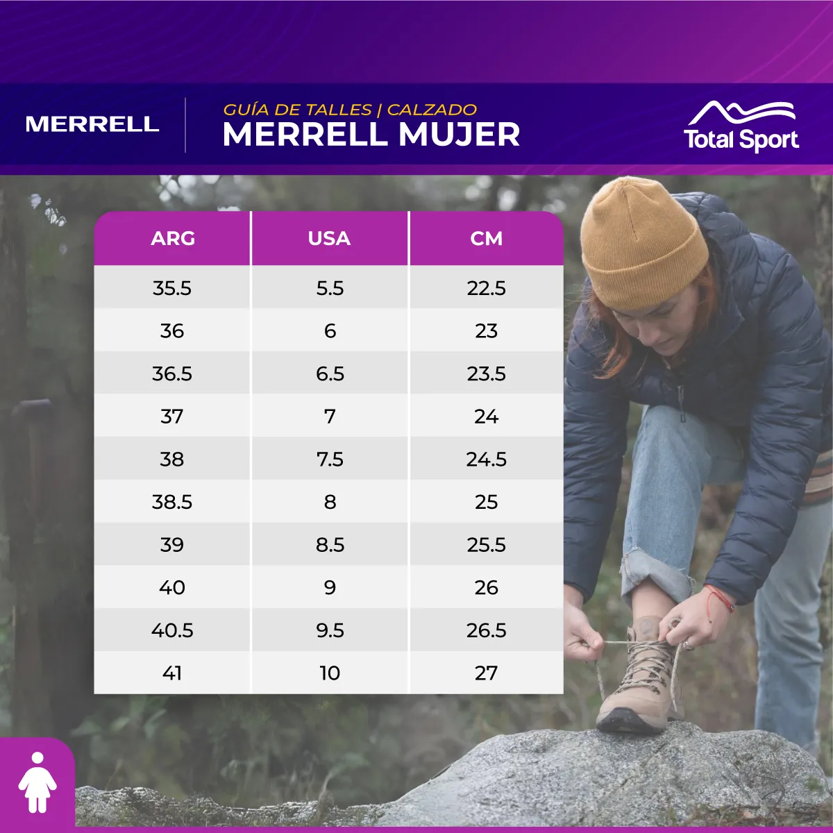 Merrell Botas Accentor 3 Mid Wp – Beige – Mujer – Cam625207