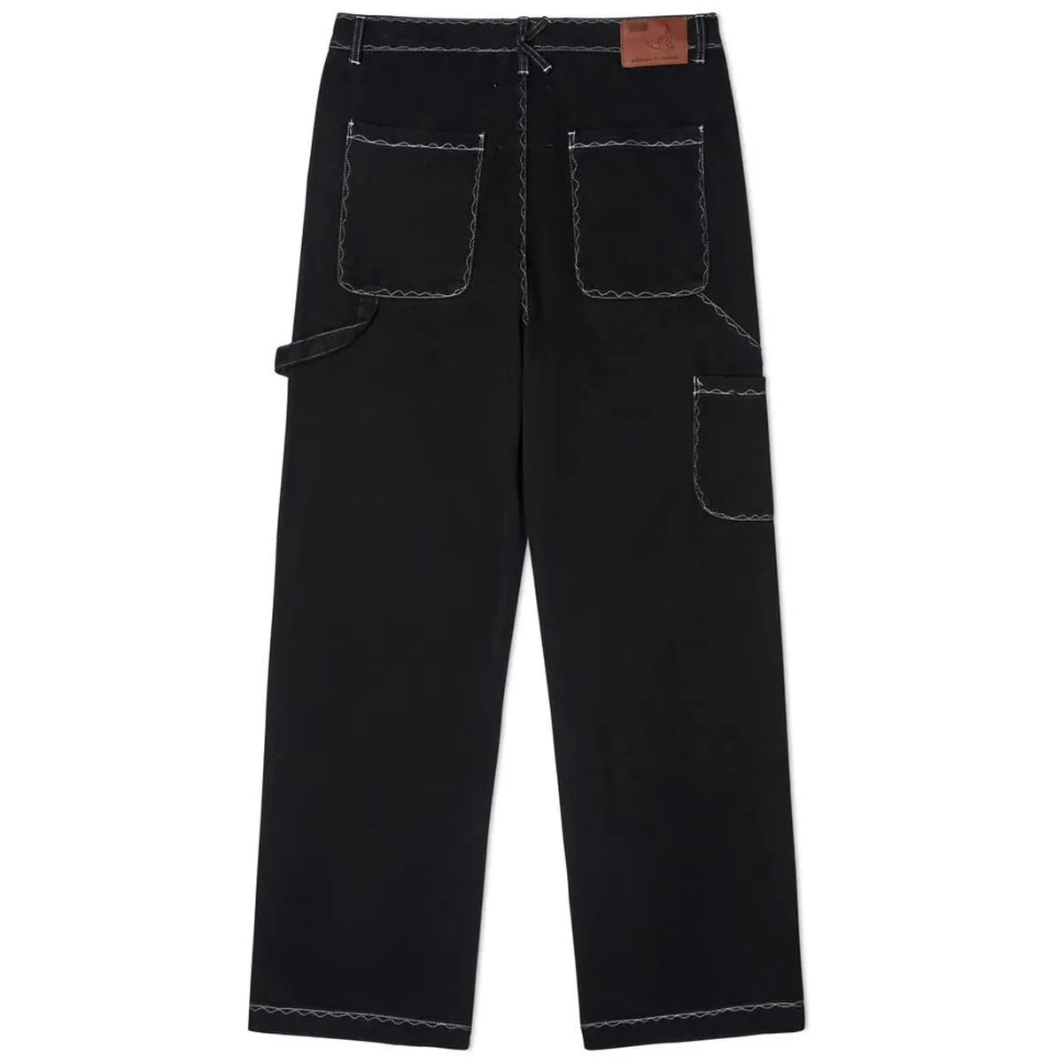 Messy Stitched Work Pants