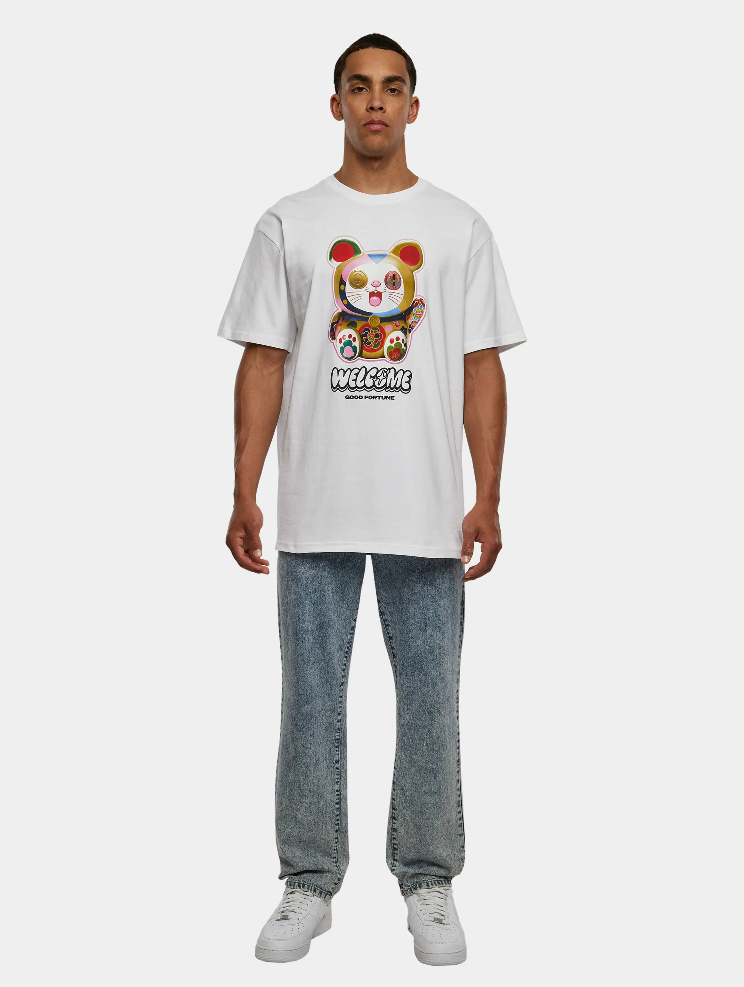 Mister Tee Upscale Upscale Welcome Cat Heavy Oversize