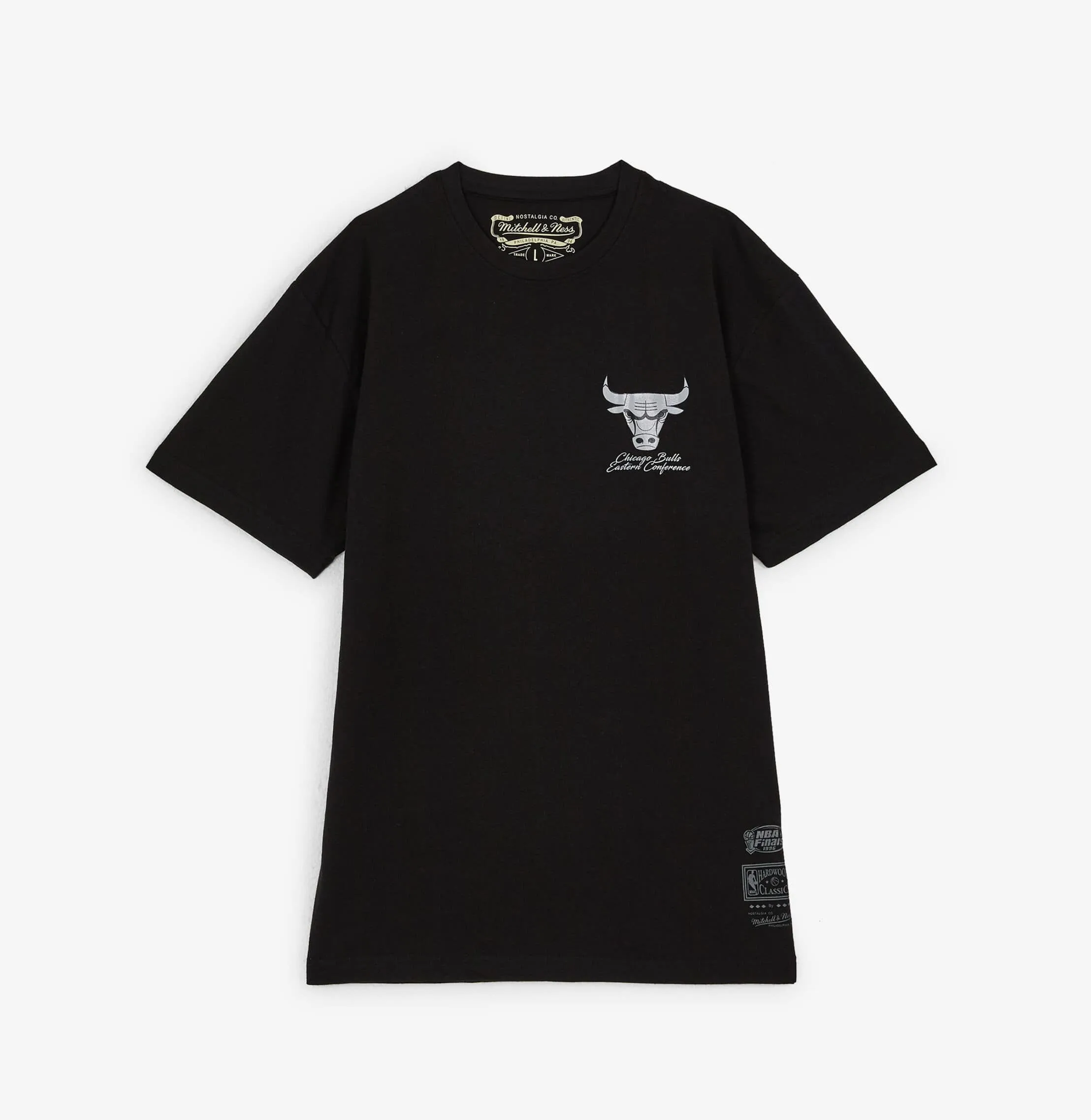 MITCHELL & NESS TEE SHIRT BULLS SHINY EMB LOGO