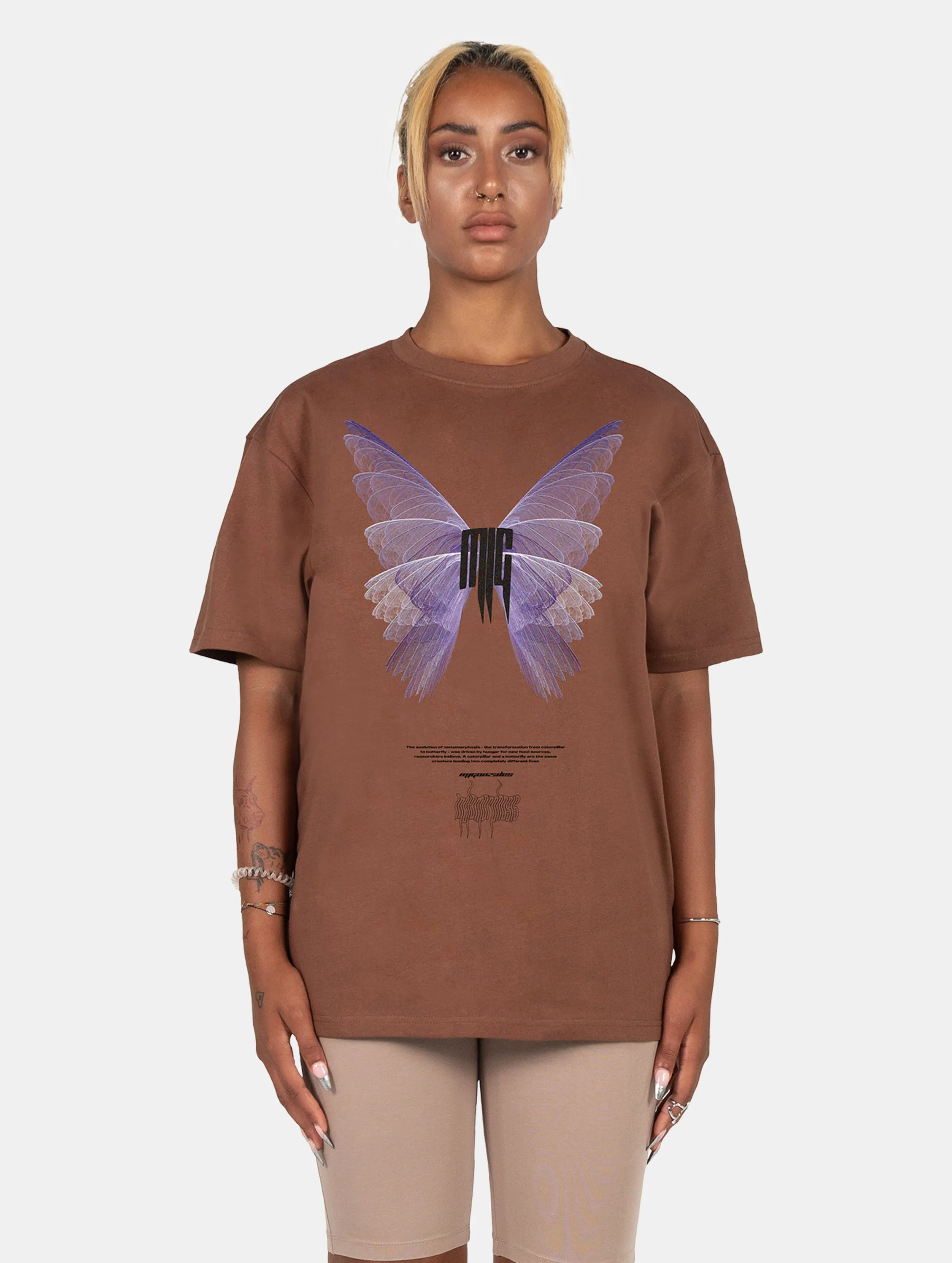 MJ GONZALES MJ GONZALES LADIES METAMORPHOSE V6 X HEAVY OVERSIZED TSHIRTS