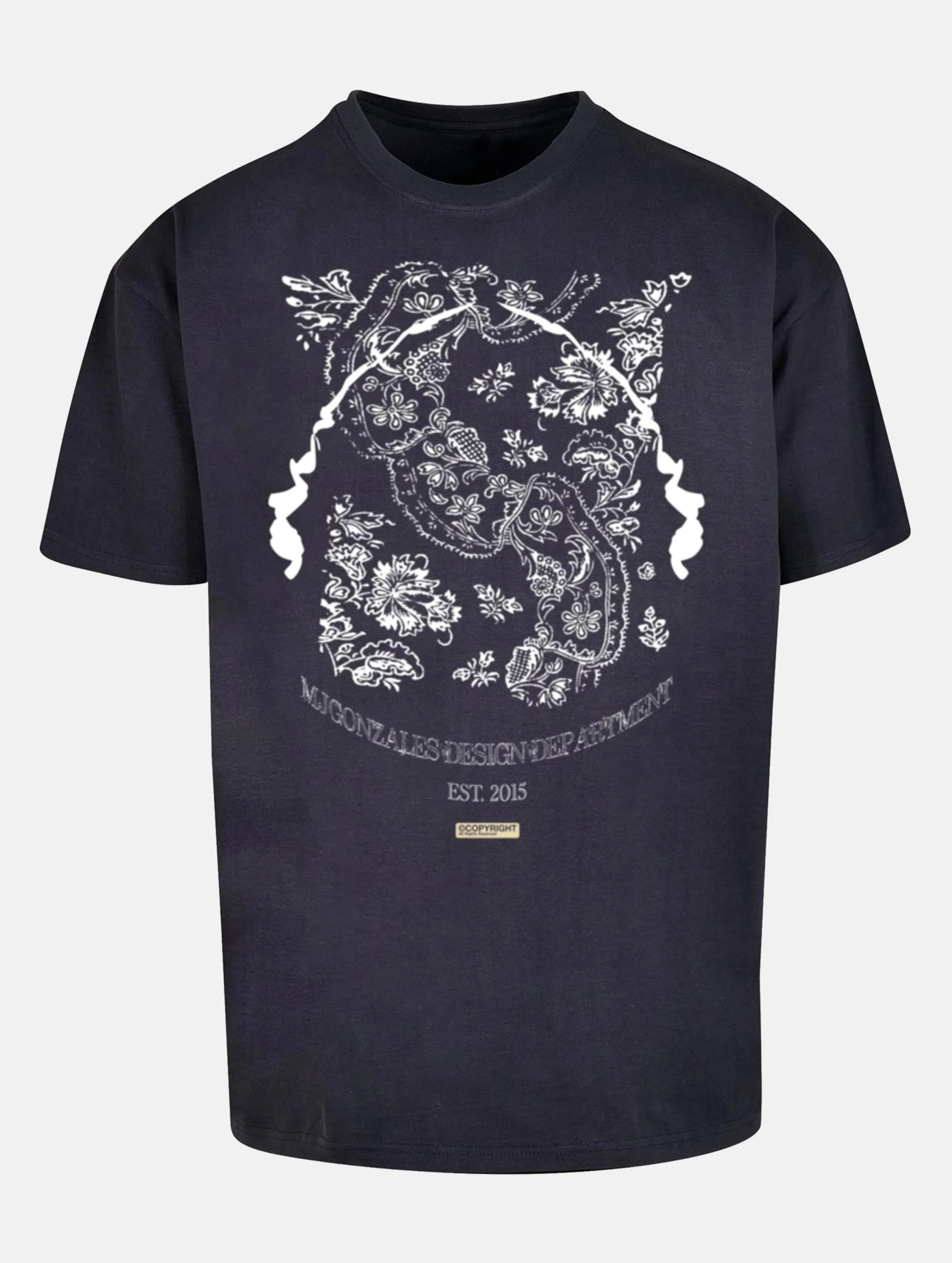 MJ GONZALES MJ GONZALES LADIES PAISLEY X HEAVY OVERSIZED TSHIRTS