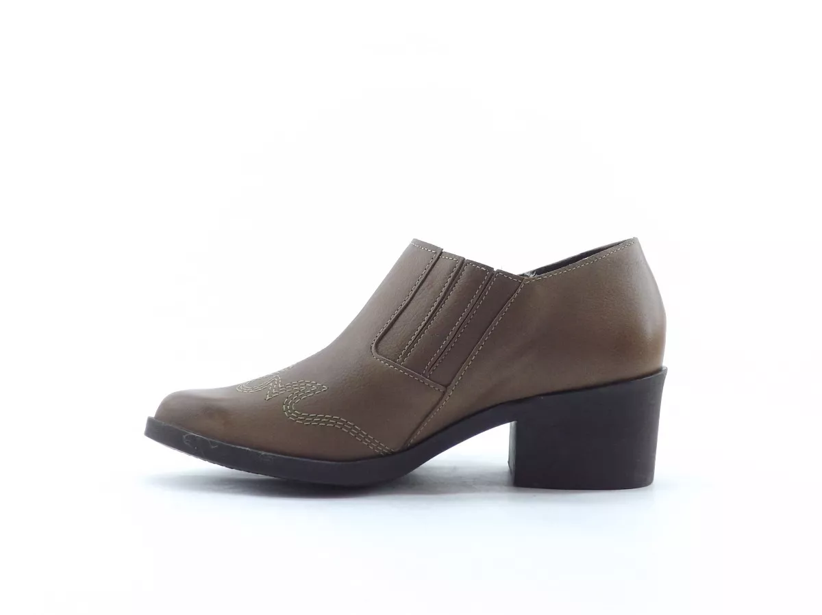 Mocasin Hush Puppies Amur Taco Separado Cuero Nuevos Dama