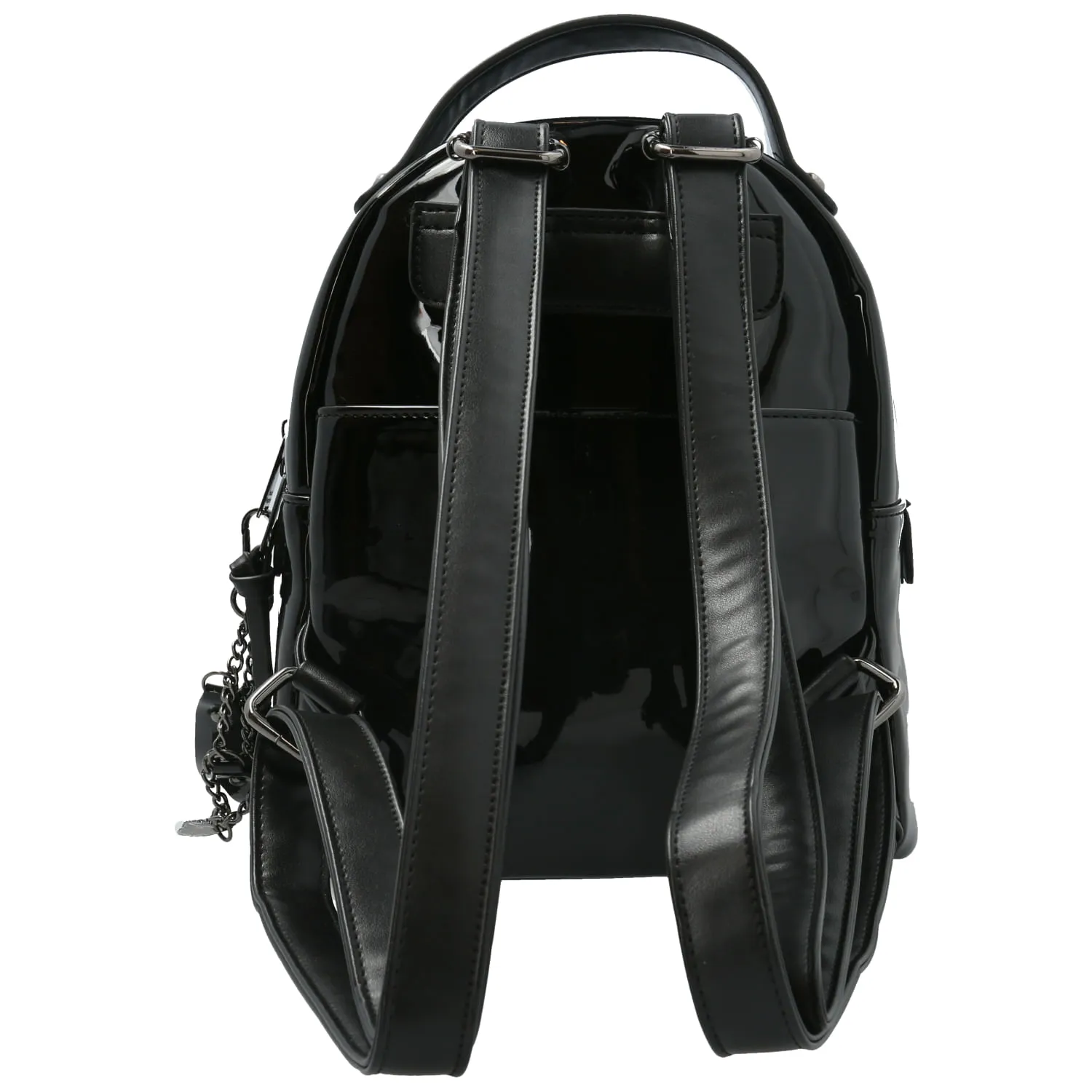 Mochila Ecocuero Mujer Sula Back Negro Hush Puppies