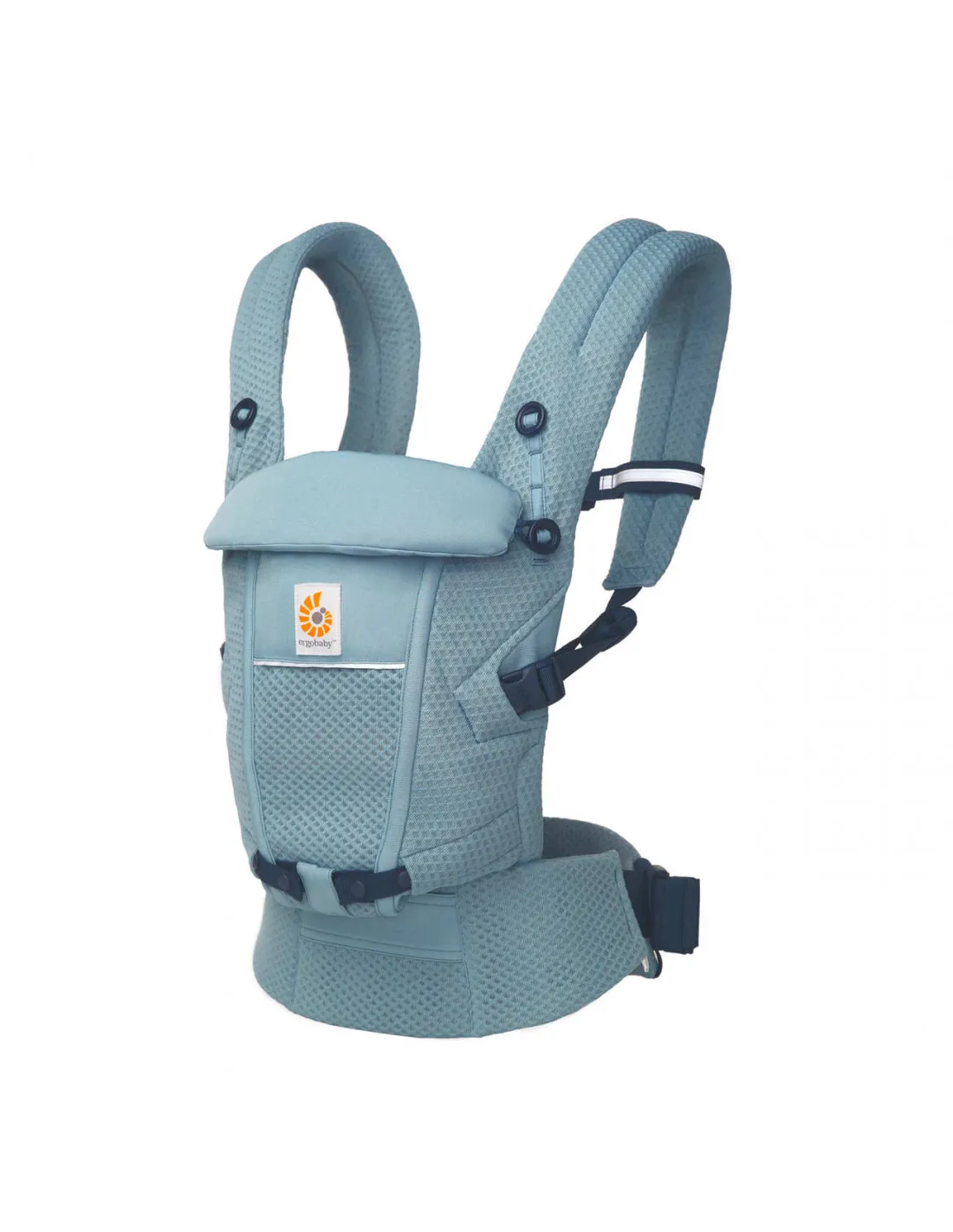 Mochila portabebé Ergobaby Adapt Soft Flex Mesh azul pizarra