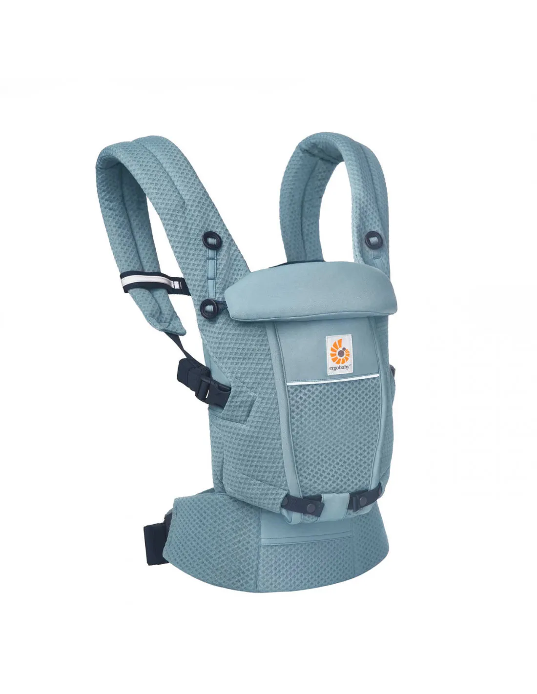 Mochila portabebé Ergobaby Adapt Soft Flex Mesh azul pizarra
