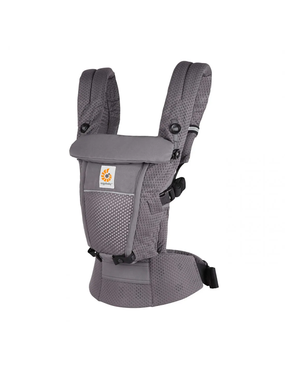 Mochila portabebé Ergobaby Adapt Soft Flex Mesh gris grafito