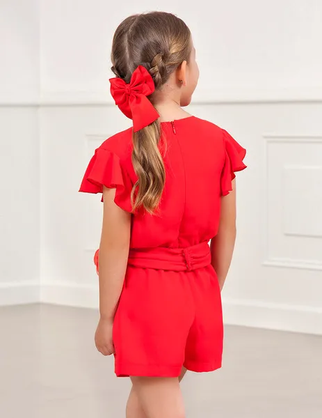 mono crepe rojo 5203 abel y lula