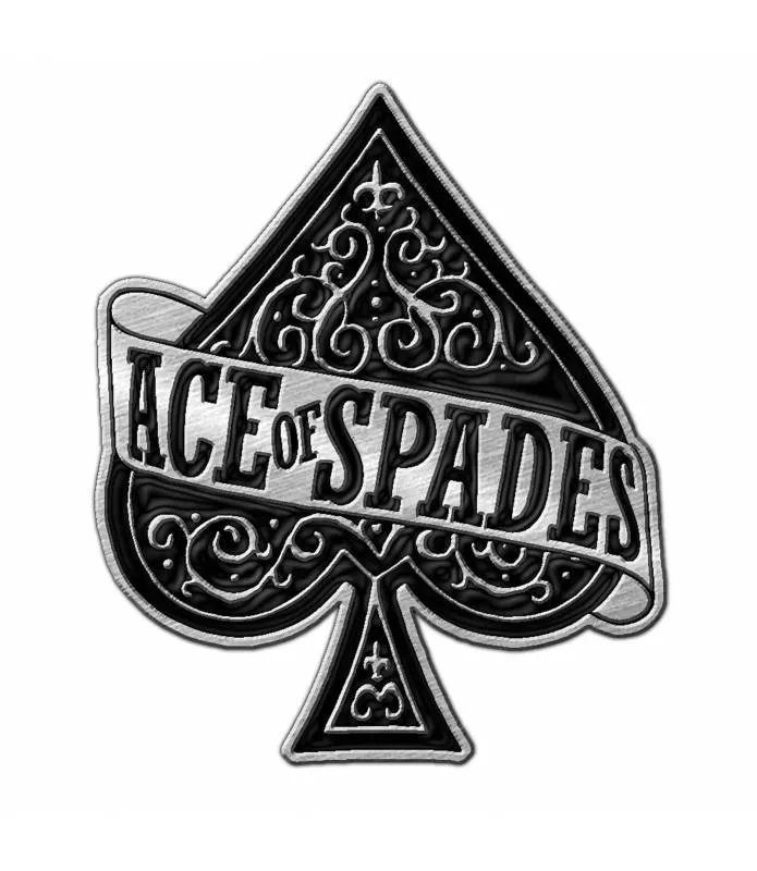 MOTORHEAD Pin Ace of Spades Metal Licencia Oficial RockOff PB017