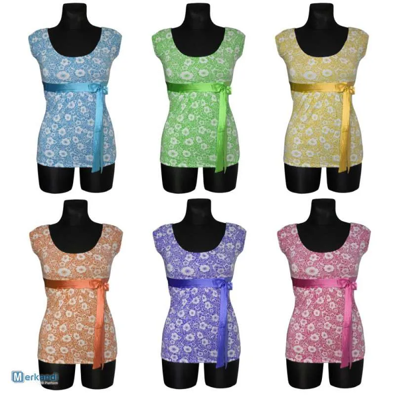 MUJER CAMISETAS TOP BLUSAS TÚNICAS COLORES TALLA