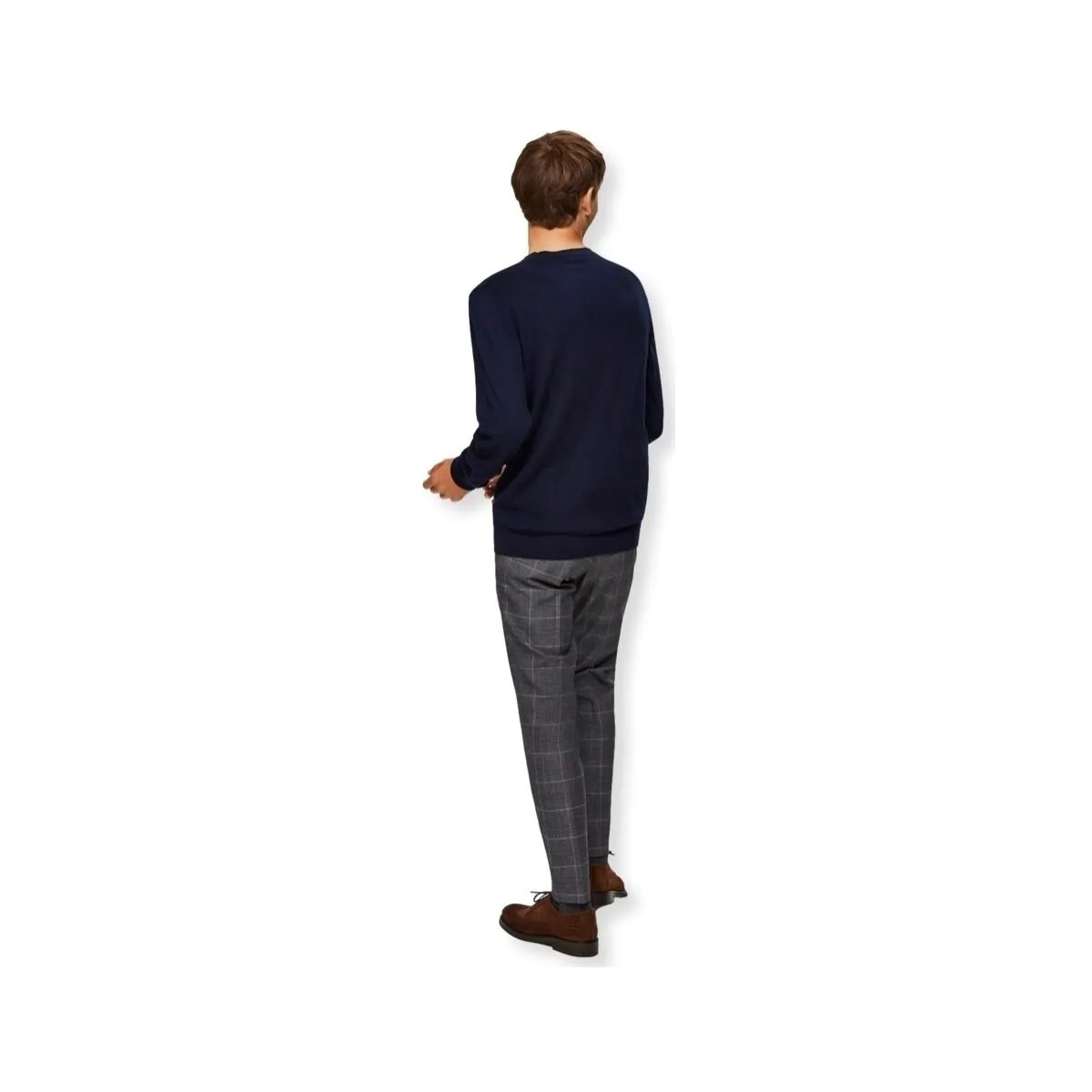 NOOS BERG CREW KNIT  NAVY BLAZER