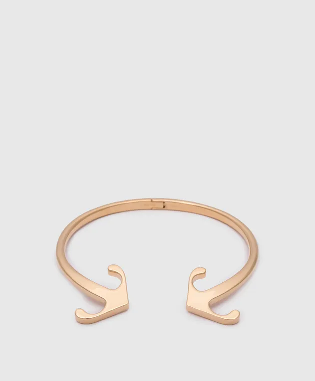 OFFWHITE MONO ARROW GOLD NECKLACE