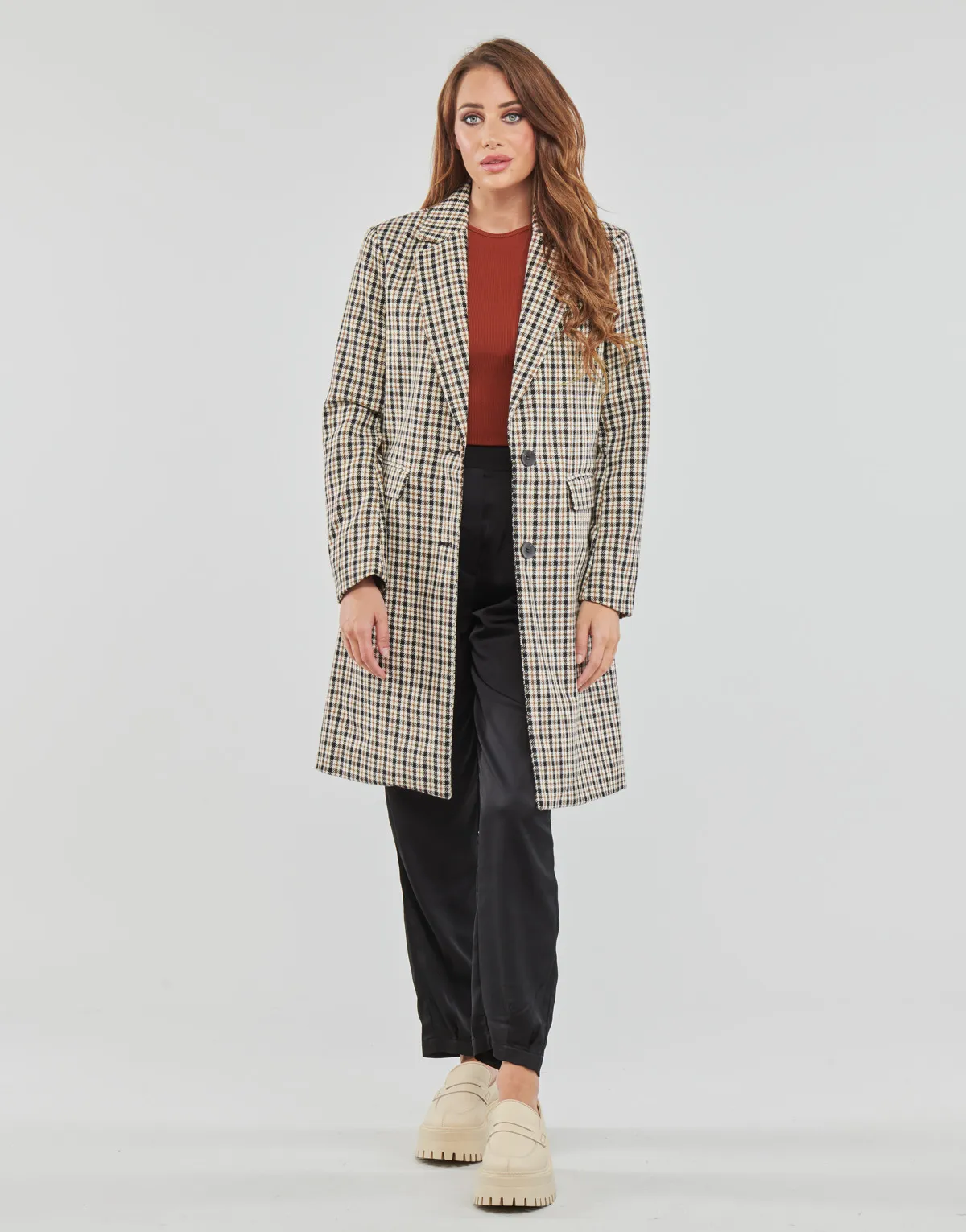 ONLNORMA ASTRID CHECK COAT CC OTW