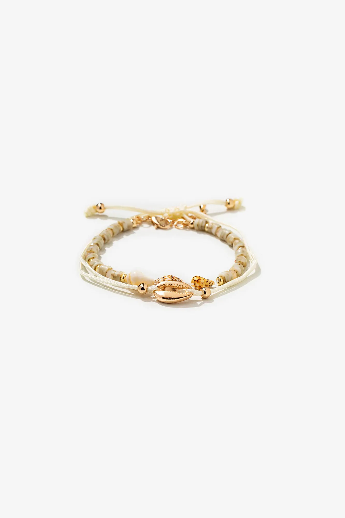 Pack Pulsera Pie Concha Natural
