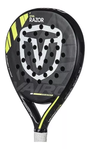 Paleta De Padel Vairo Eva Razor Color Negro/amarillo
