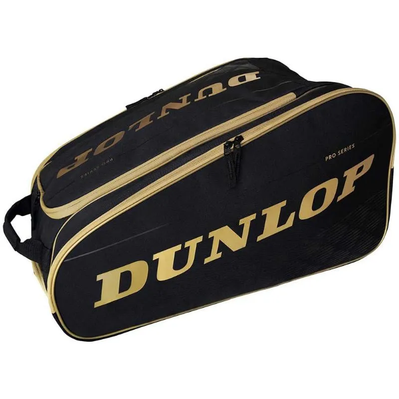 Paletero Dunlop Pro Series Negro Dorado | Dunlop