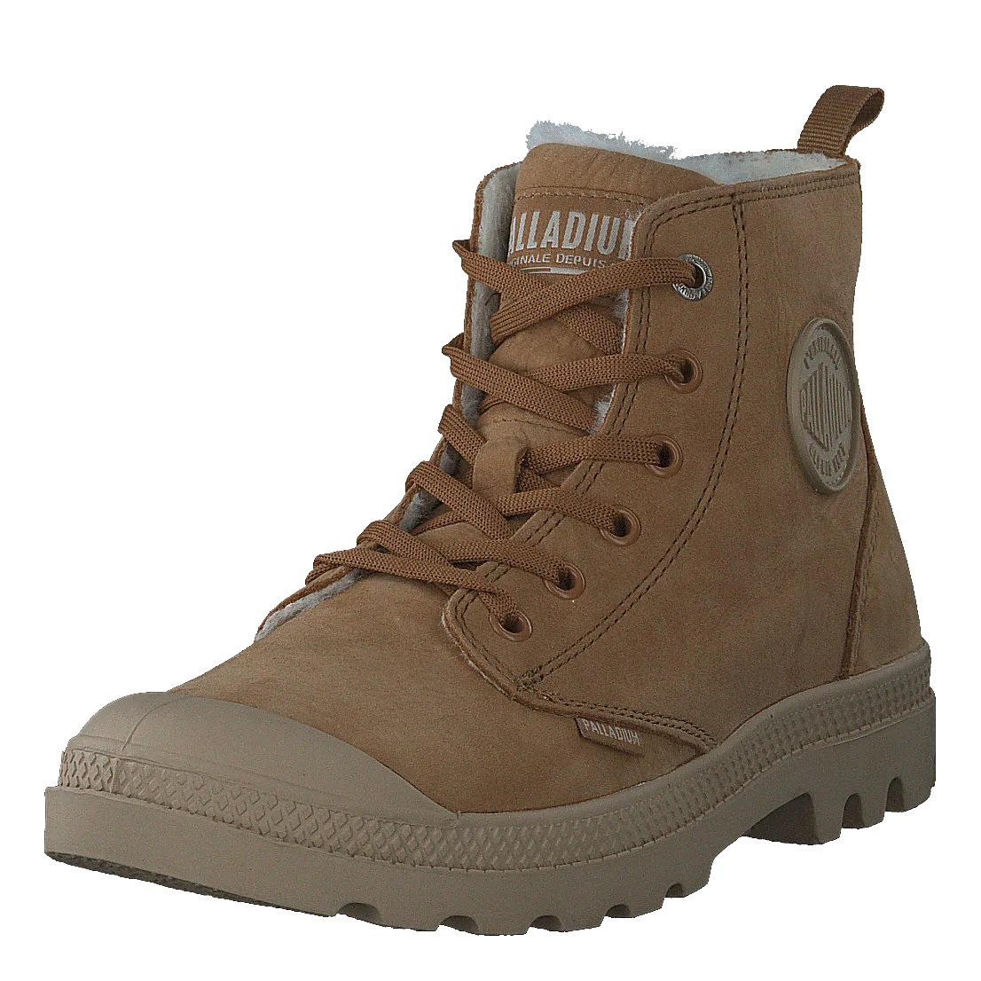 Palladium Pampa Hi Zip Wl Dear Brown