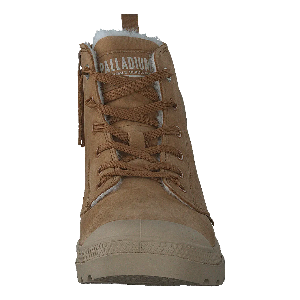 Palladium Pampa Hi Zip Wl Dear Brown