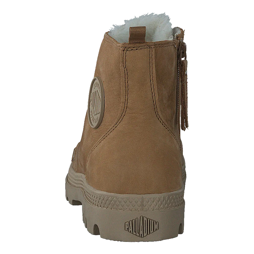 Palladium Pampa Hi Zip Wl Dear Brown