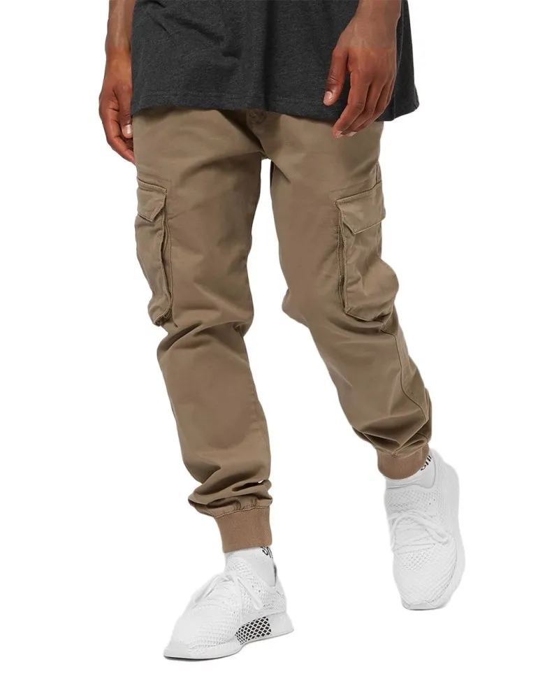 Pantalon reel reflex rib cargo dark sand