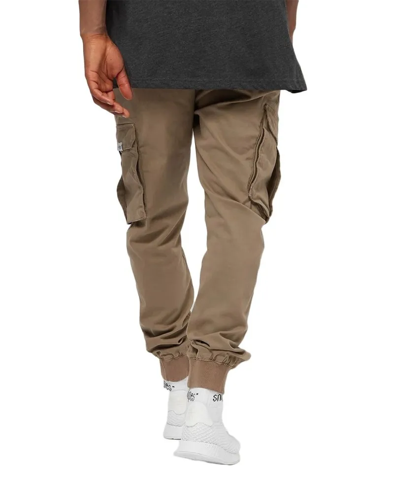 Pantalon reel reflex rib cargo dark sand