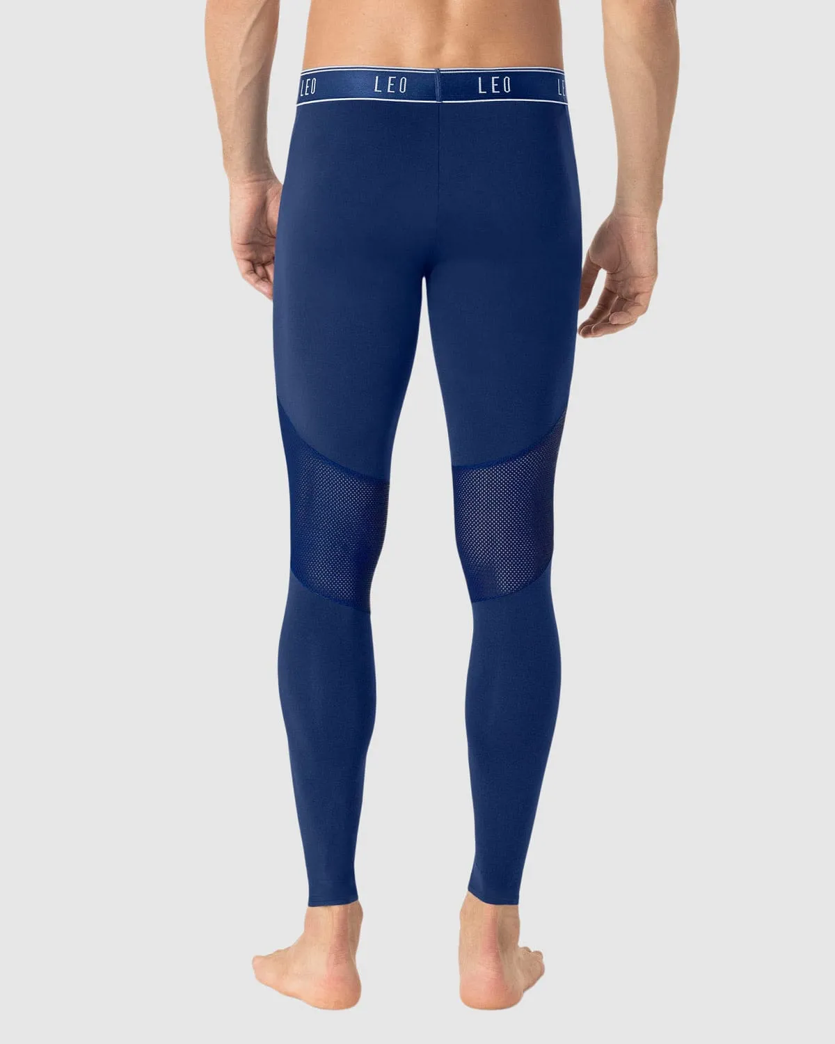 Paquete x3 bóxers largos tipo licra en microfibra con mallas transpirables para hombre