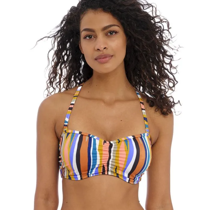 Parte de arriba Bikini Freya Swim Torra Bay Bandeau con aros AS203210 Multicolor