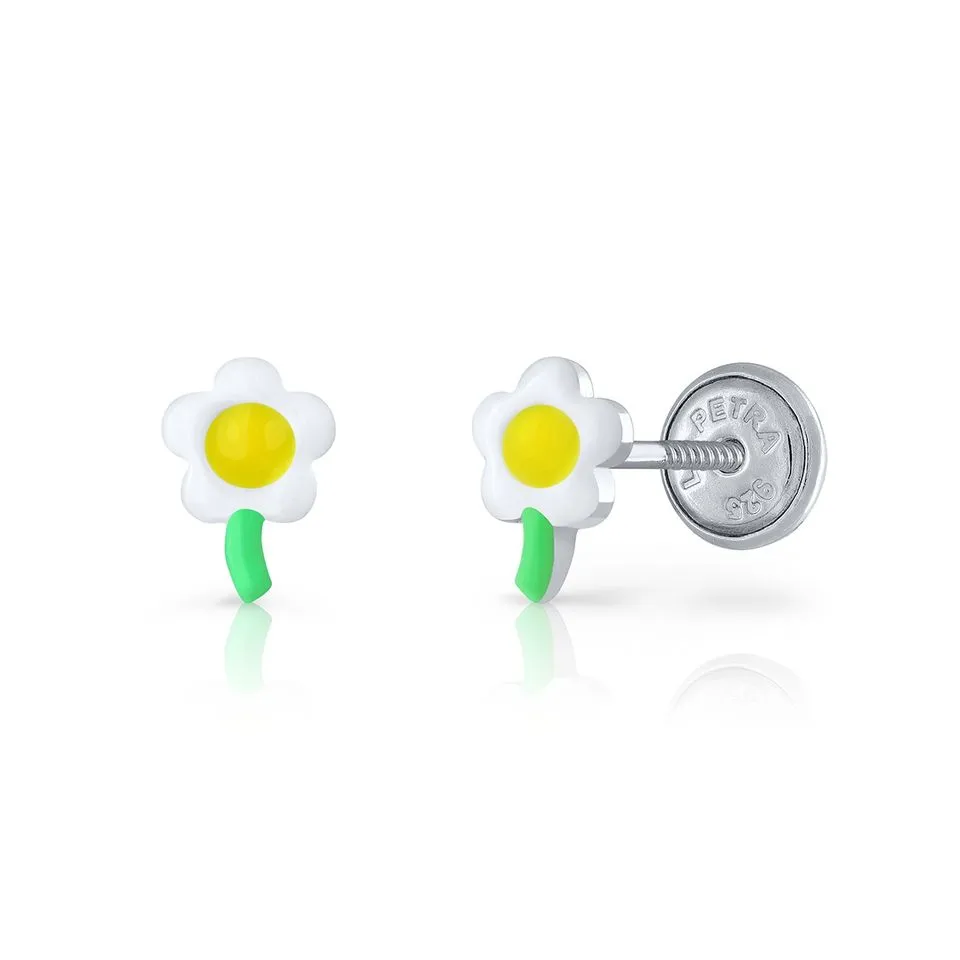 Pendientes Flor Margarita