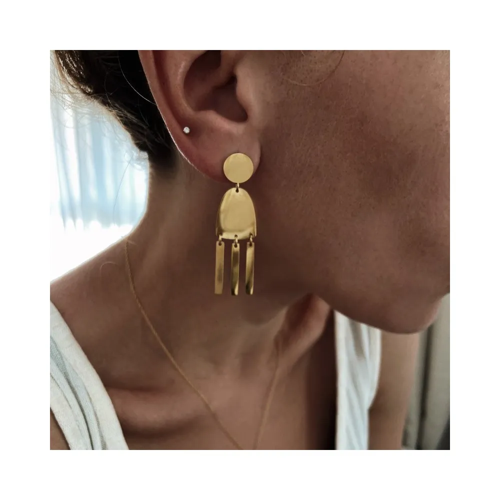 Pendientes Gisela Oro (PAR)